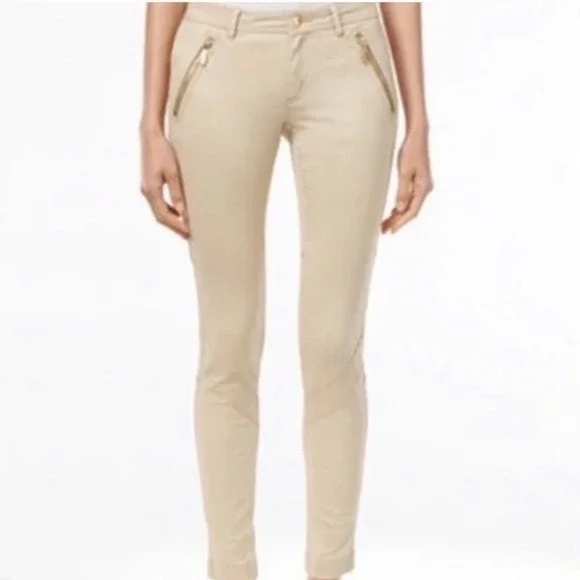 Michael‎ Michael Kors Tan Wellesley Ankle Fit Trousers Size 2 - Picture 10 of 10